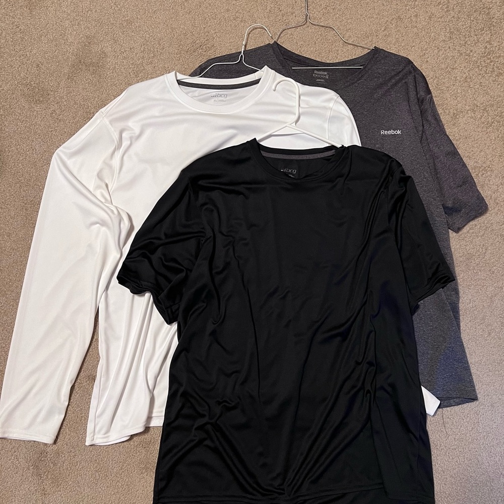 bcg & Reebok T’s Excellent Condition XL